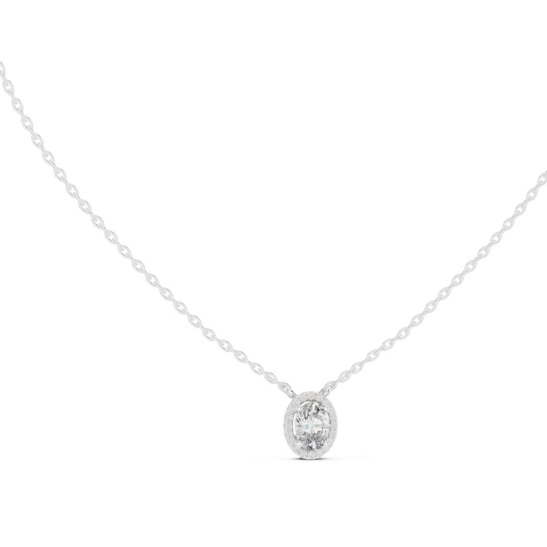Pendant 0061 - White Gold
