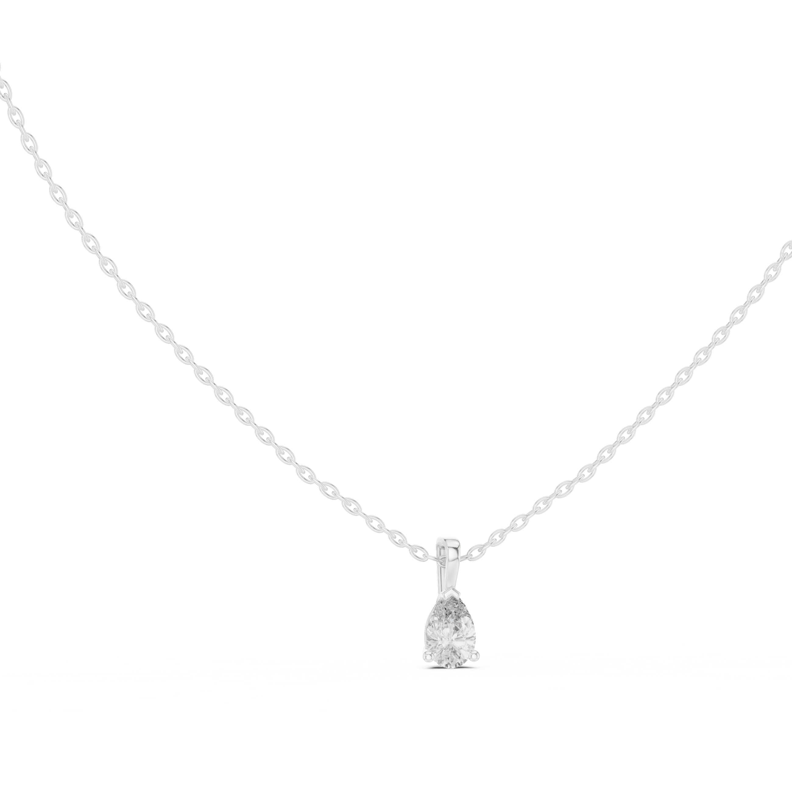 Pendant 0063 - White Gold