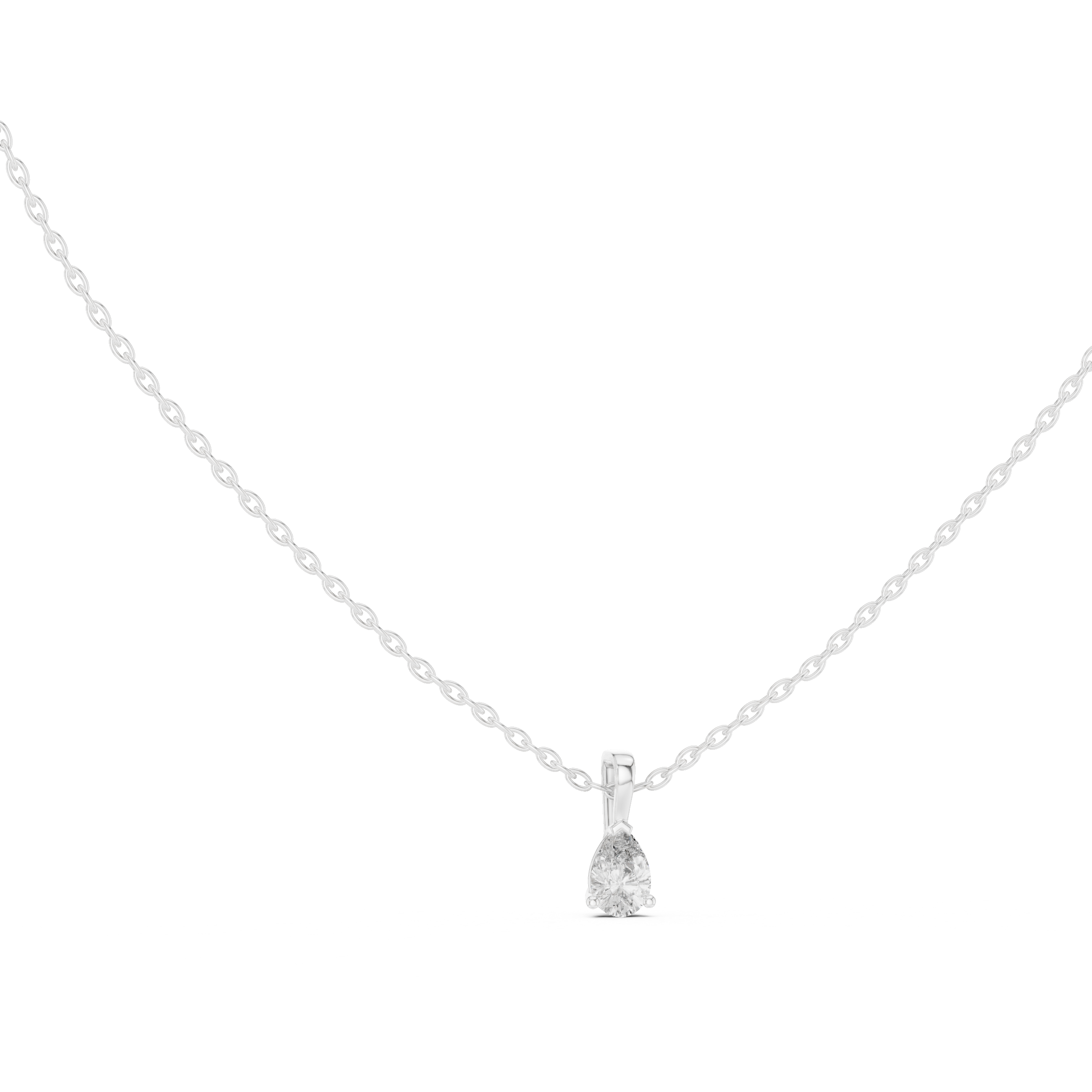 Pendant 0064 - White Gold