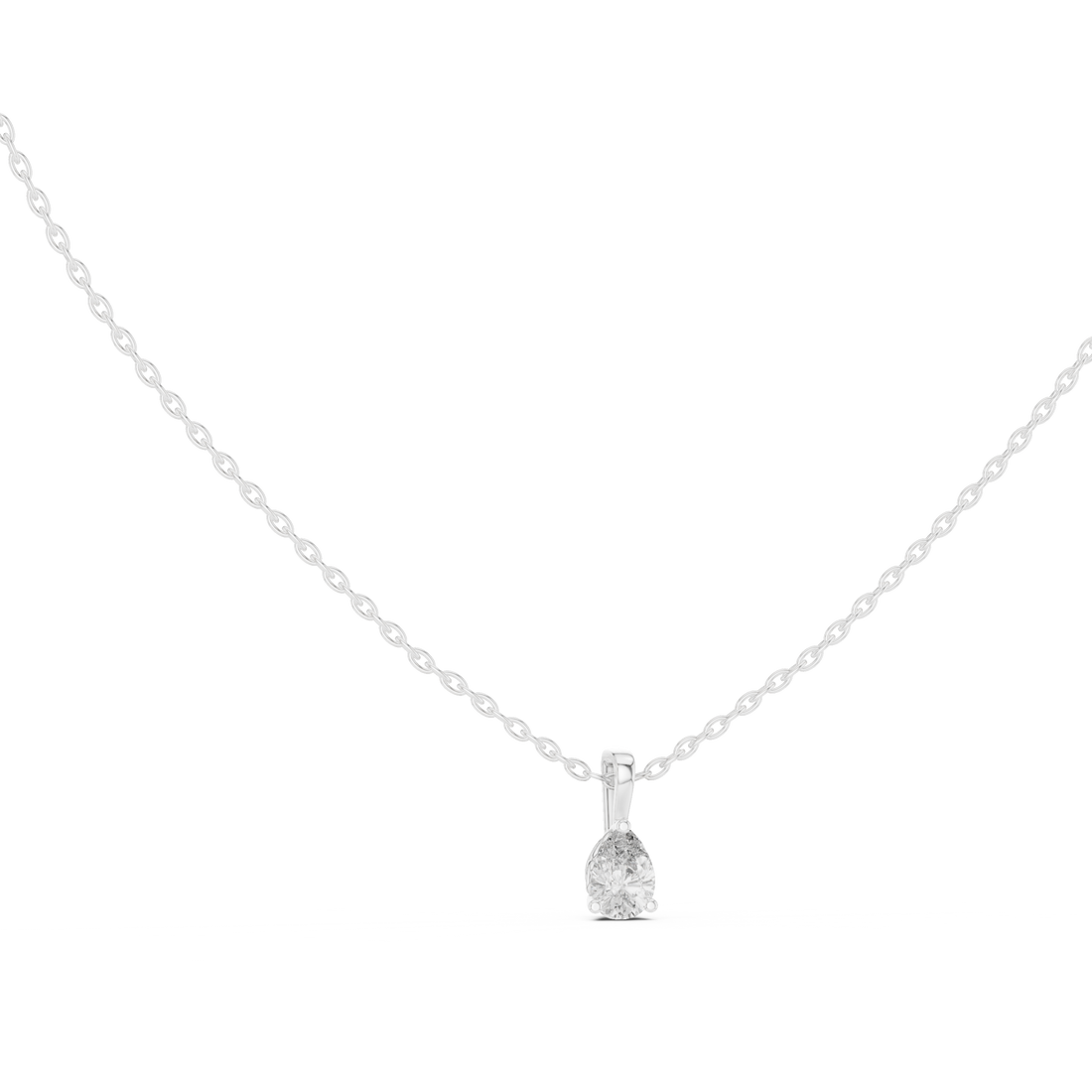 Pendant 0067 - White Gold