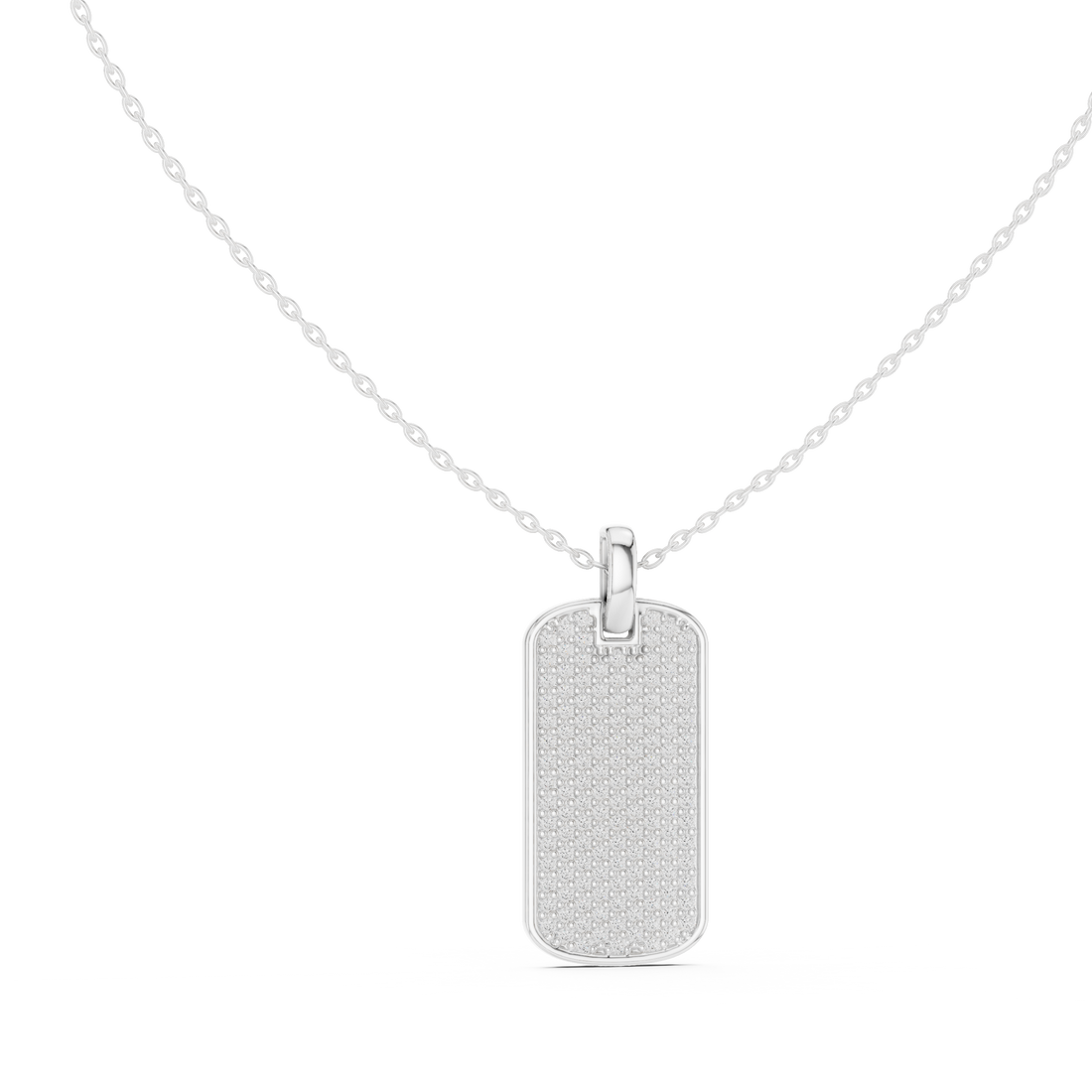 Pendant 0068 - White Gold