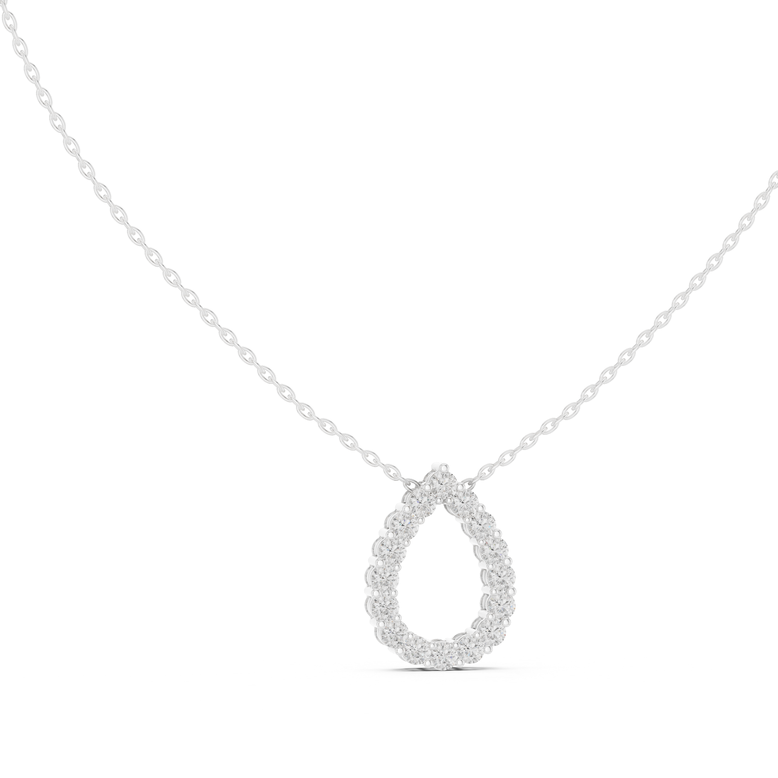 Pendant 0069 - White Gold