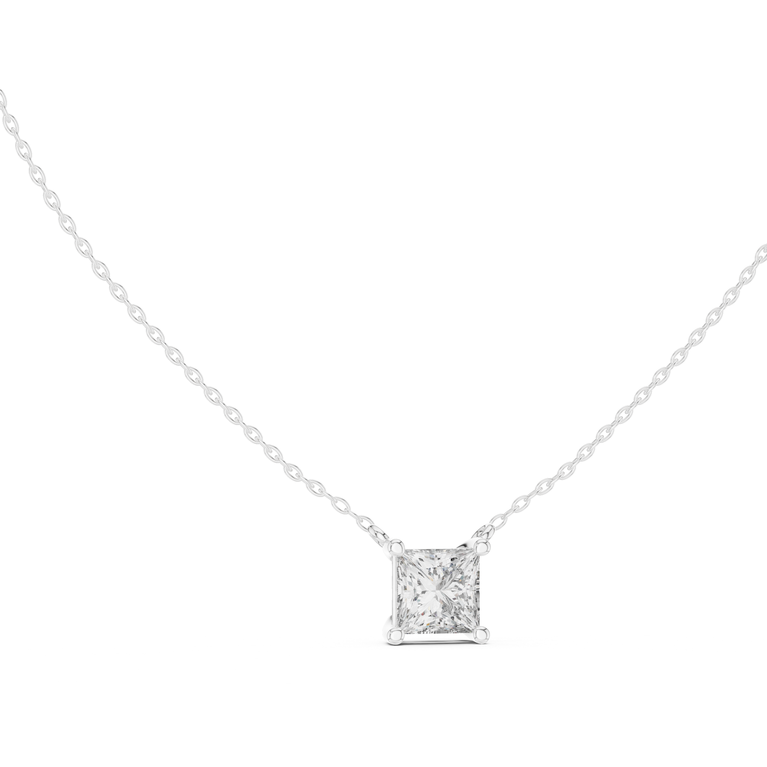 Pendant 0076 - White Gold
