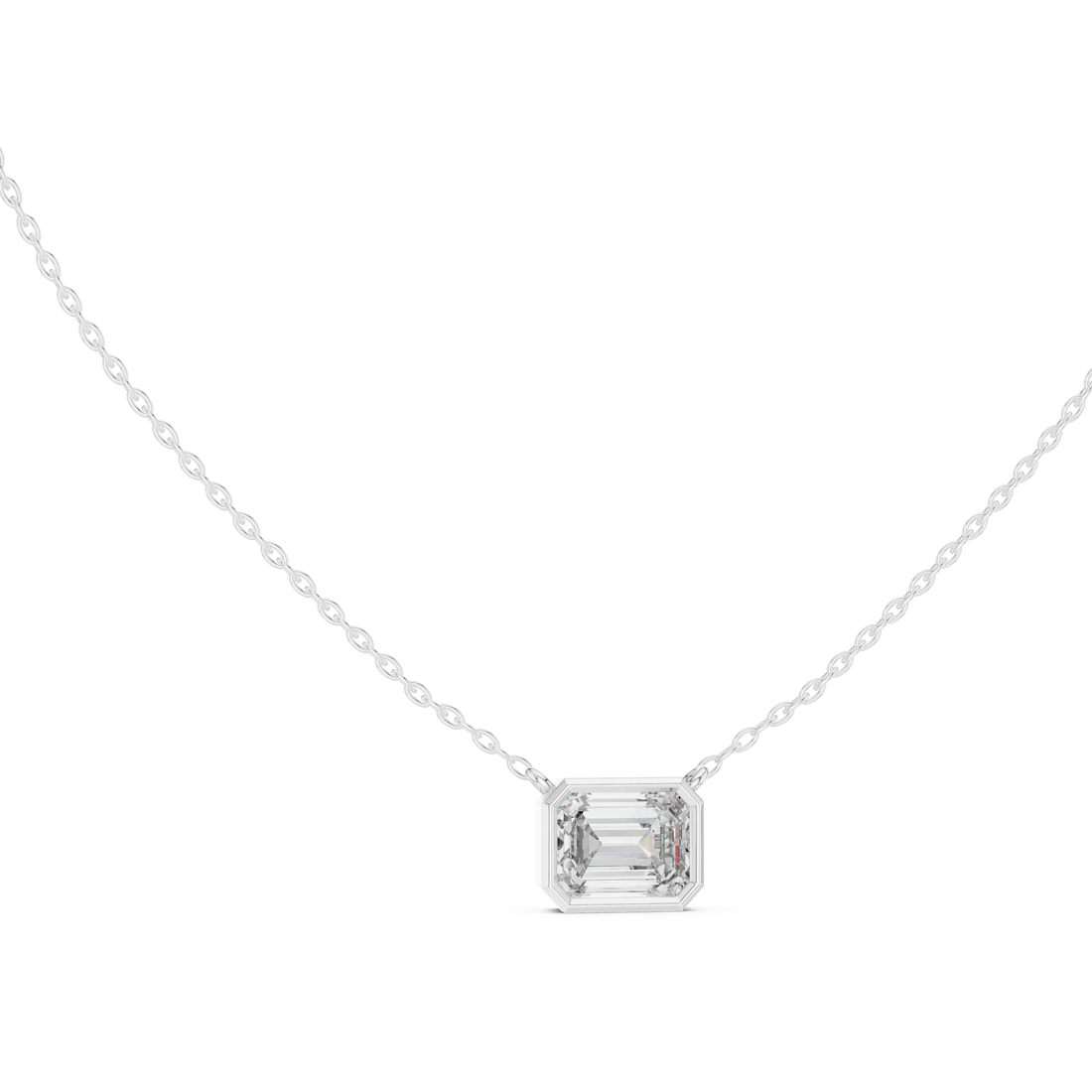 Pendant 0078 - White Gold