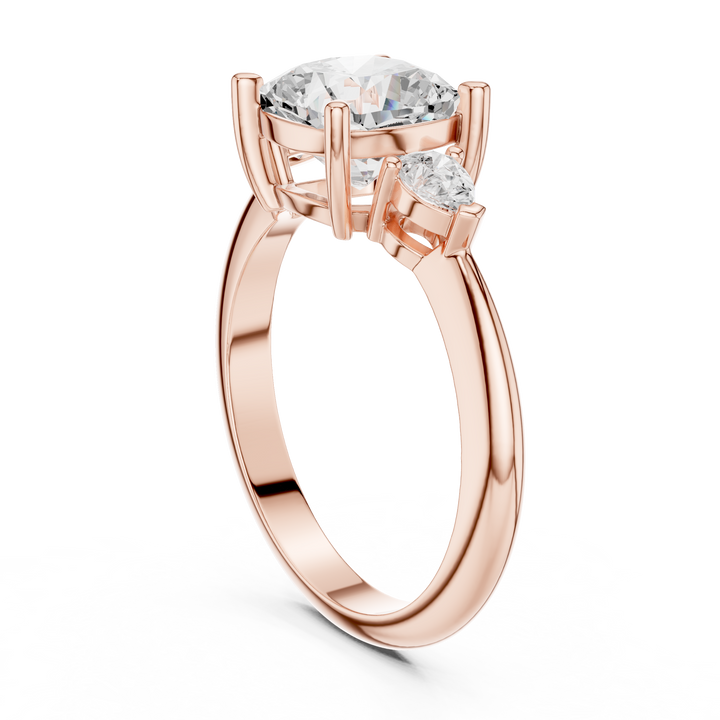 Ladies Ring 0066-Z-01 - Rose Gold