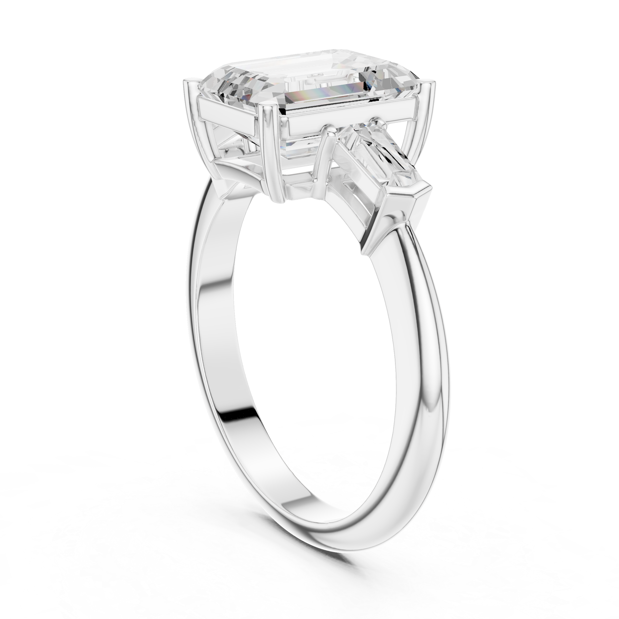 Ladies Ring 0067-01 - White Gold